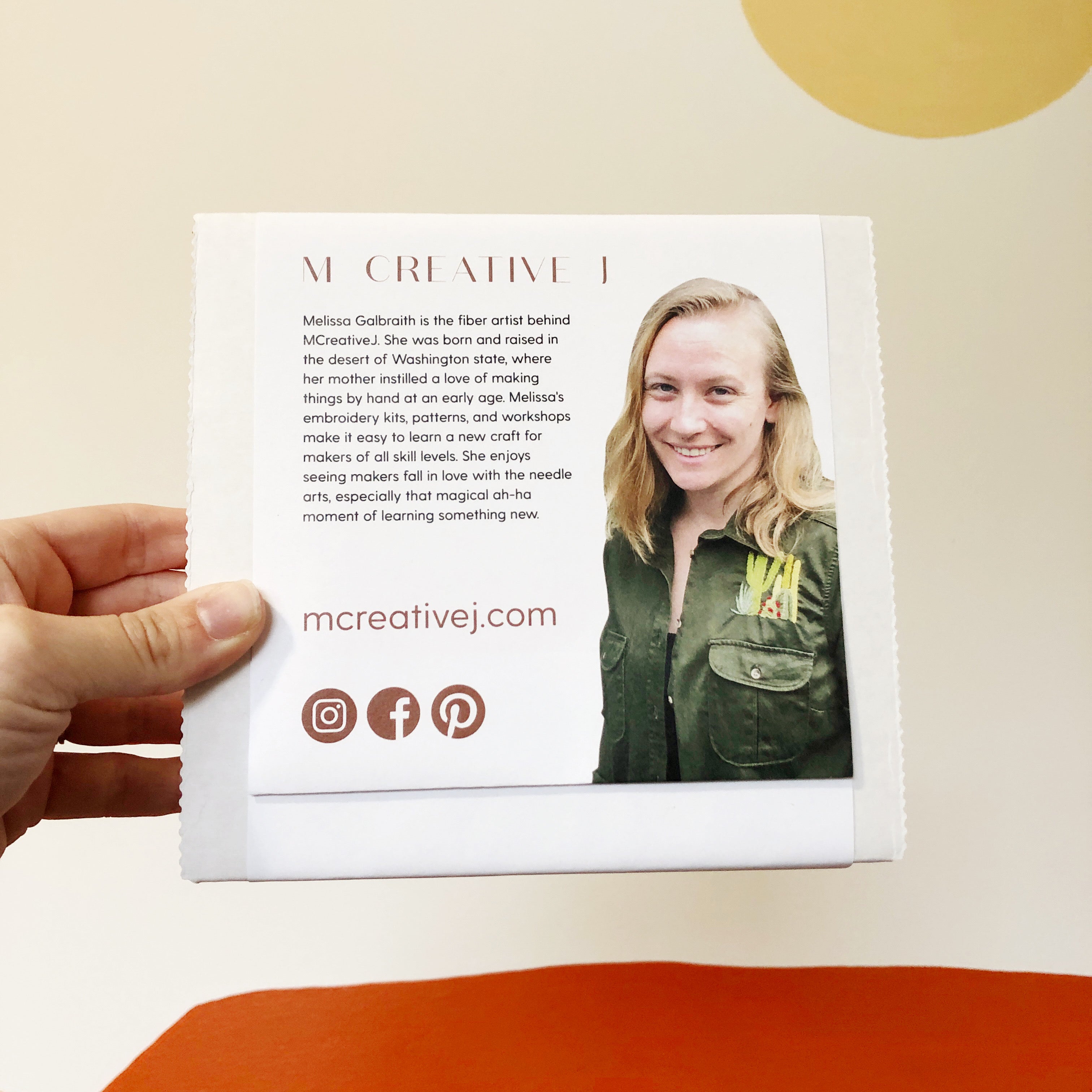 Woodland 3D Embroidery Kit with Walnut Frame