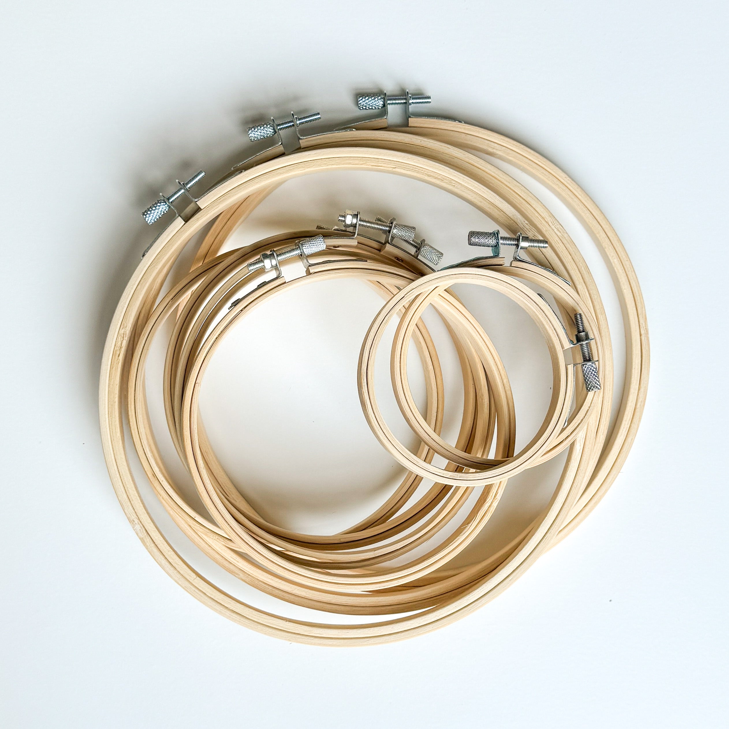 Bamboo Embroidery Hoops