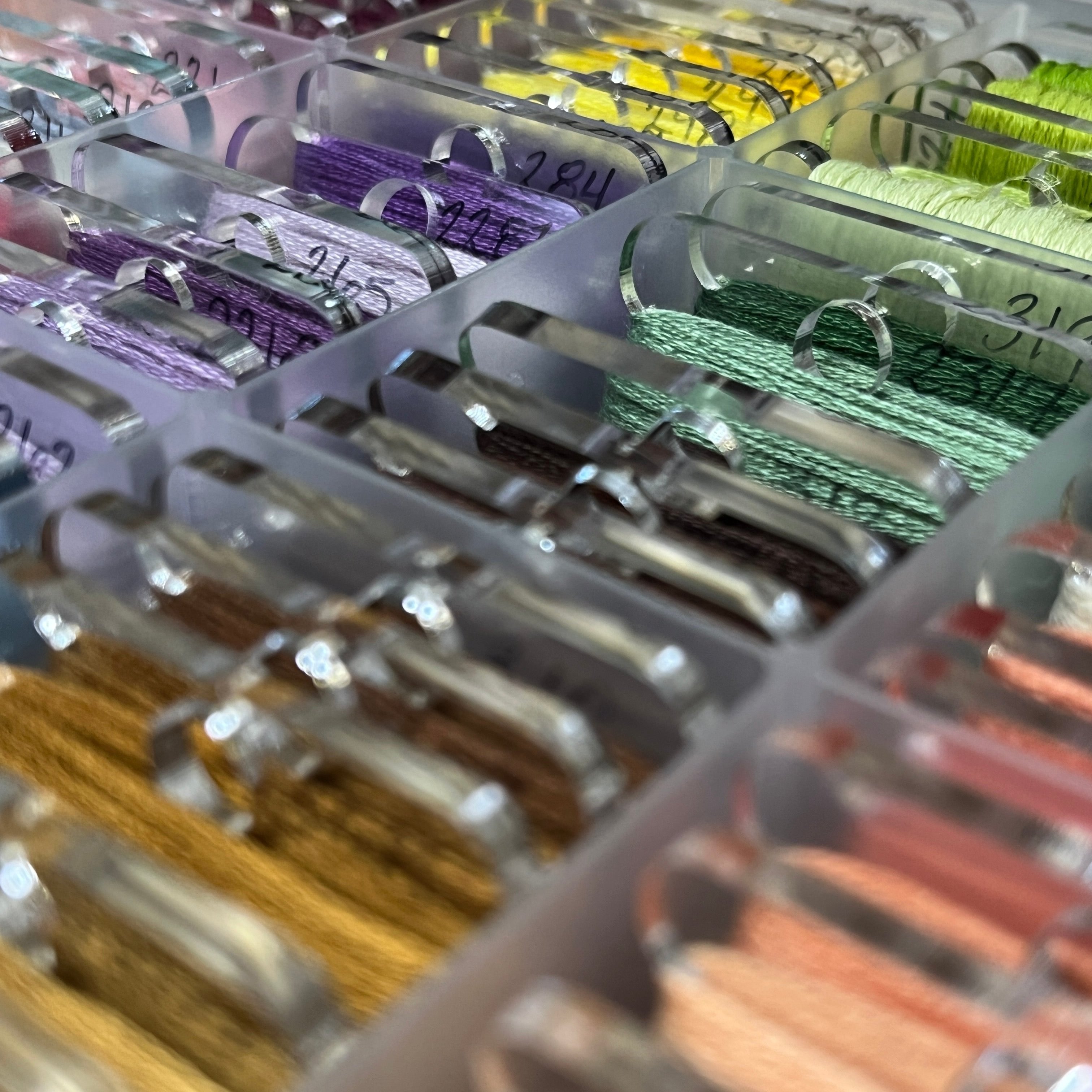Floss Organization for the Color Purist