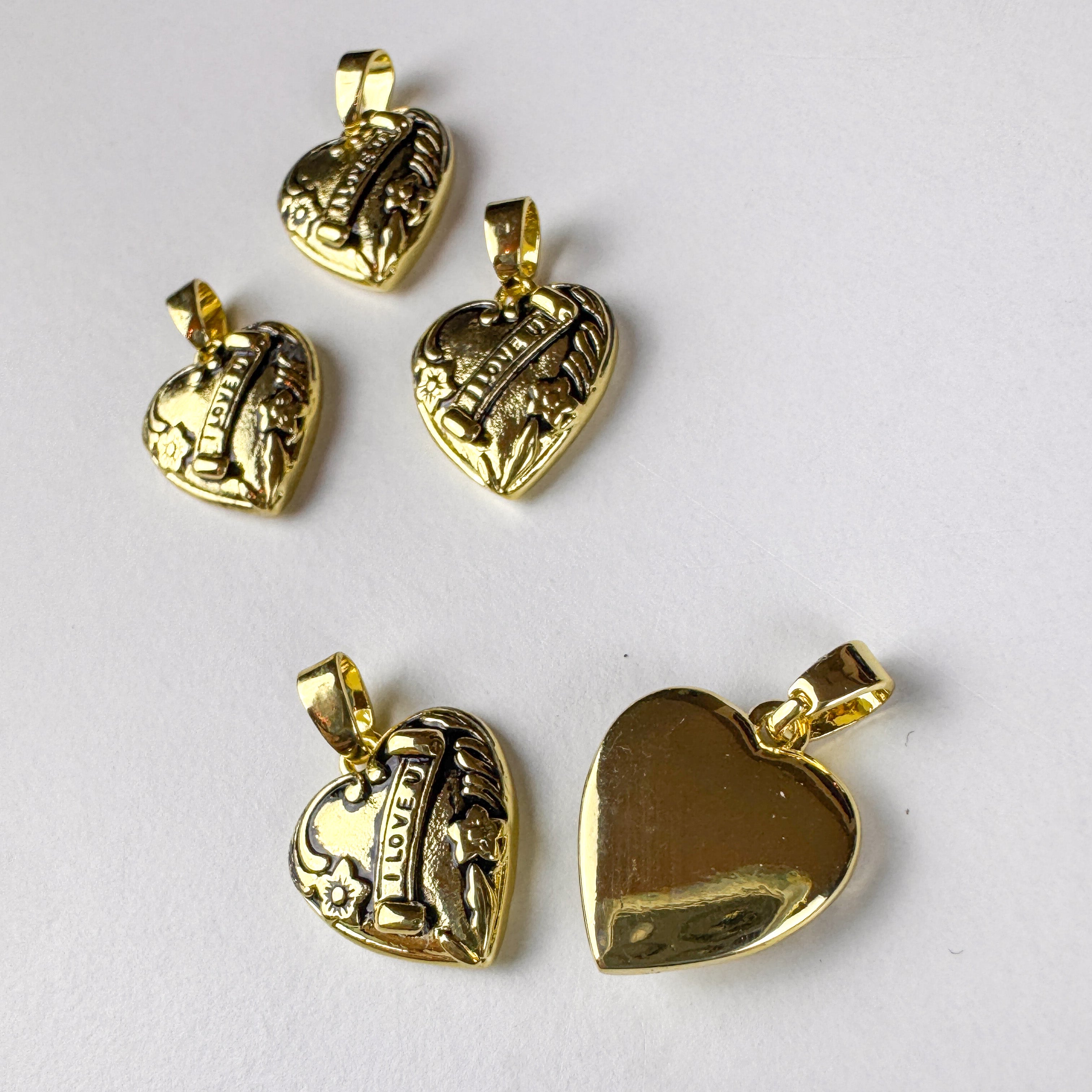 Journal Charms: Antique Heart