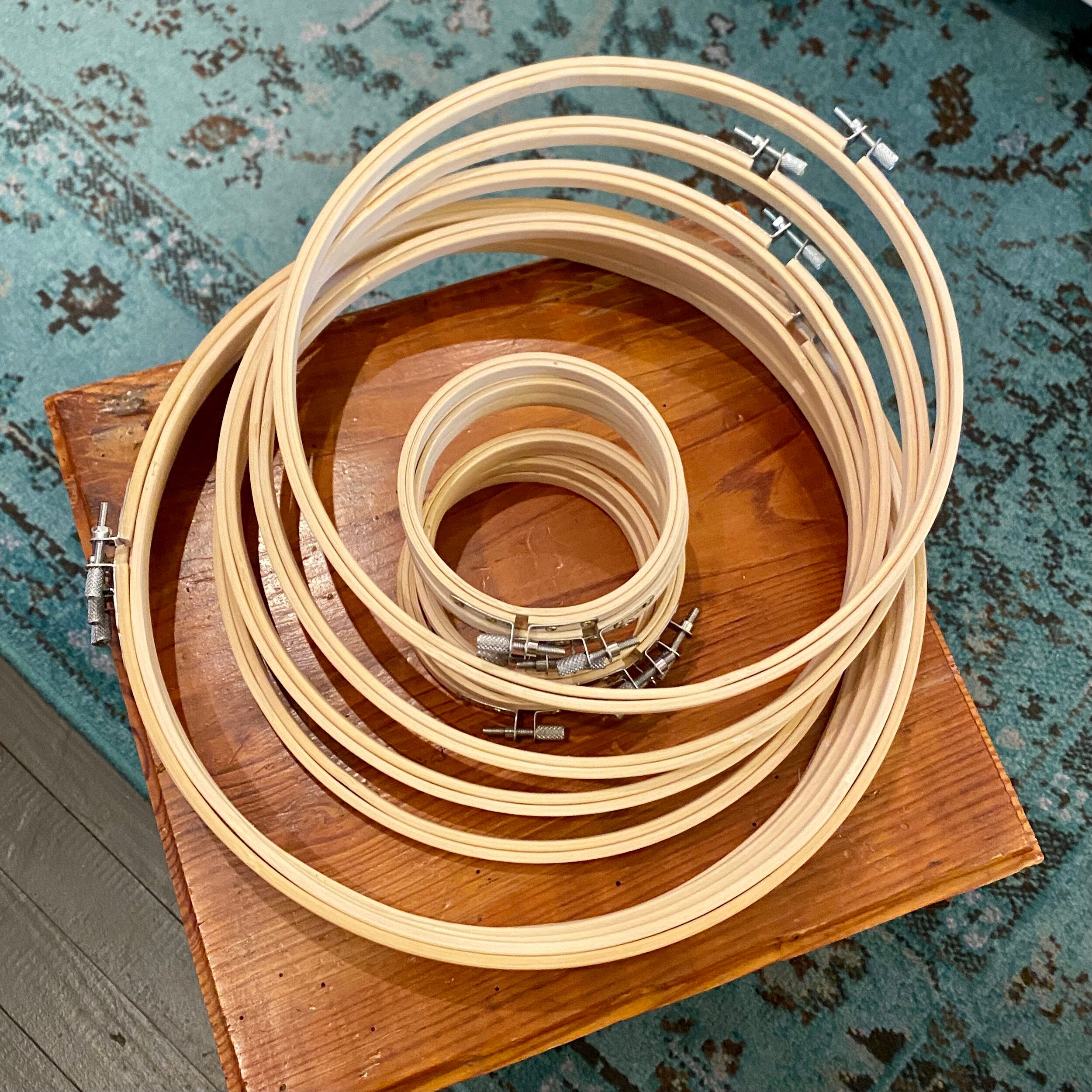 Bamboo Embroidery Hoops