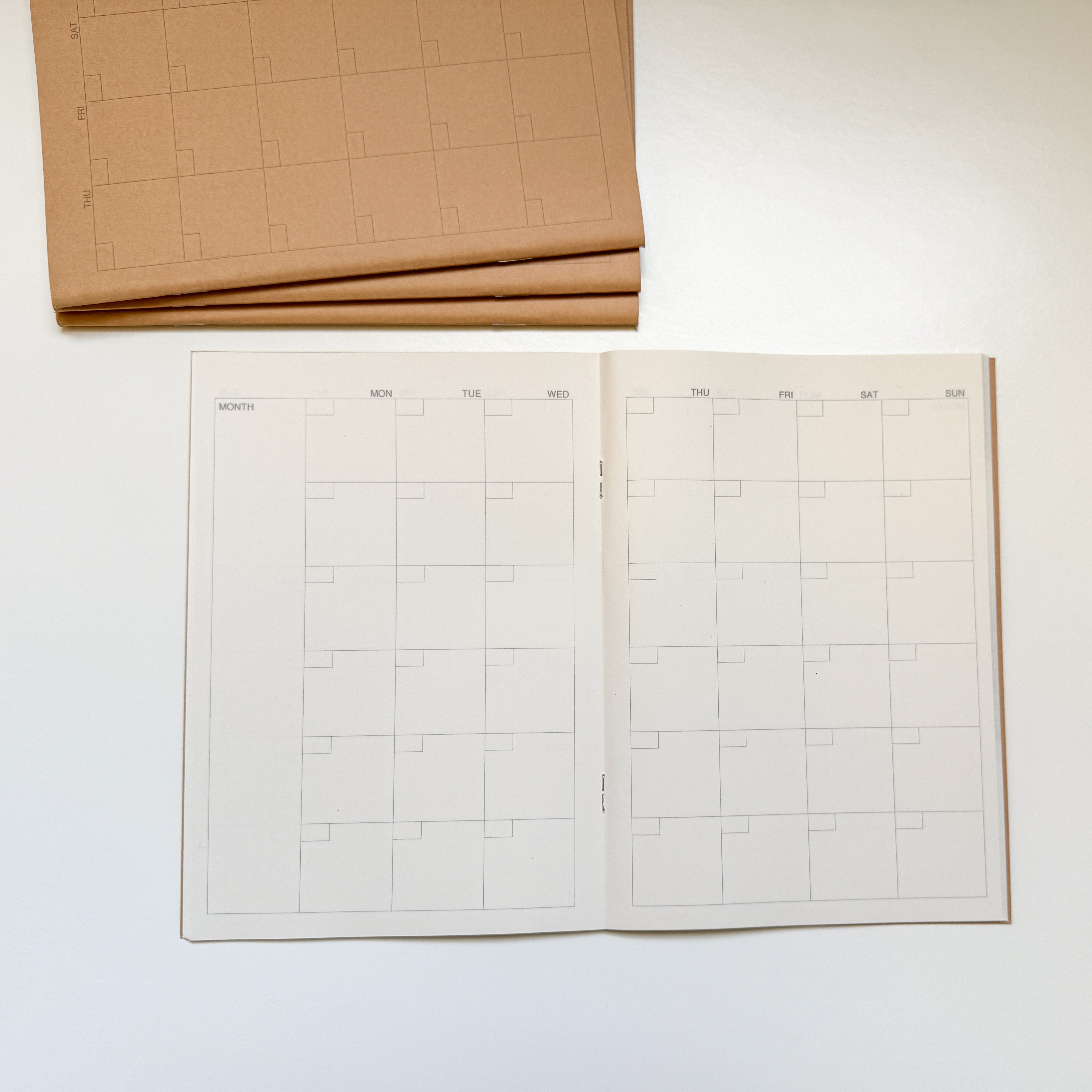 Blank Month-view Calendar