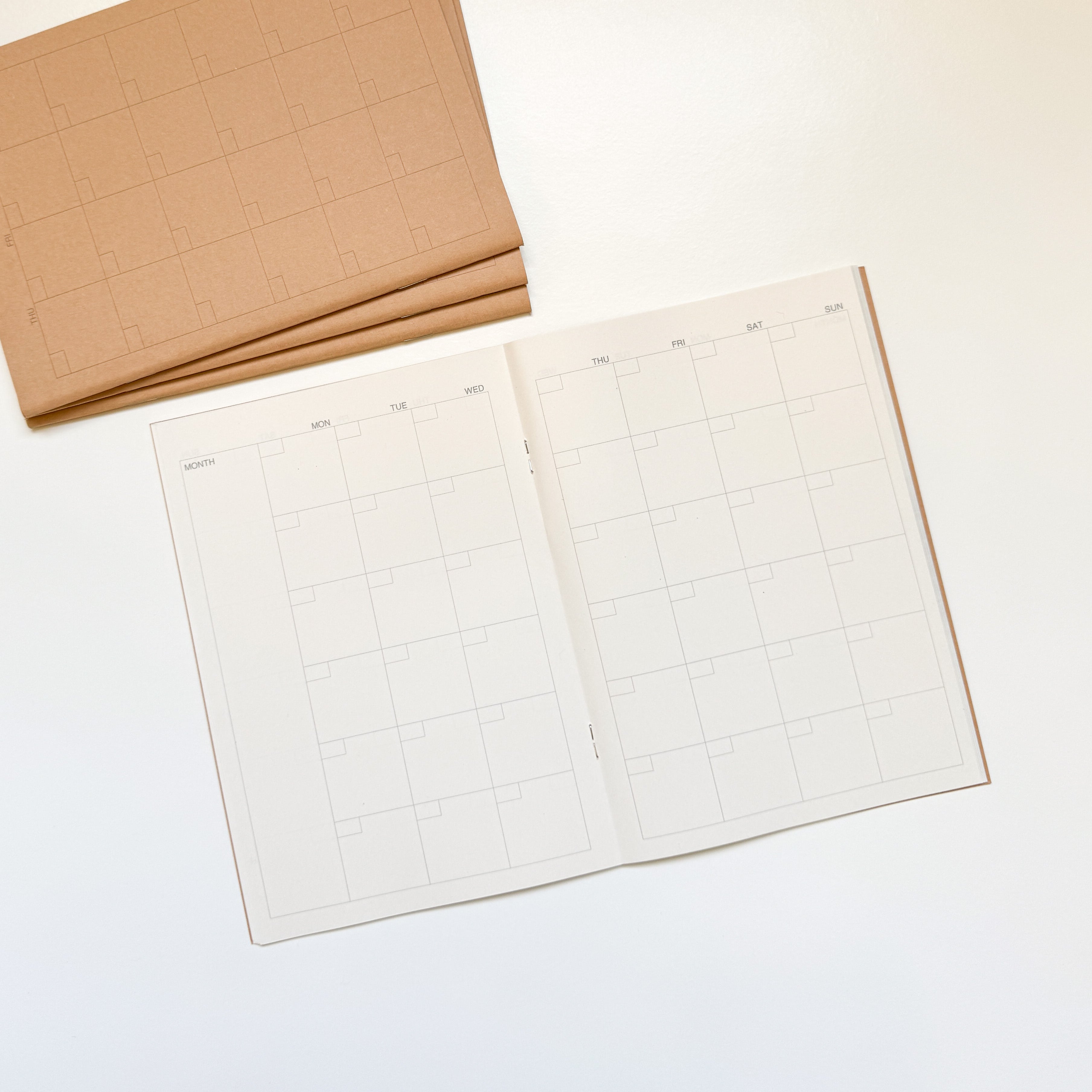 Blank Month-view Calendar