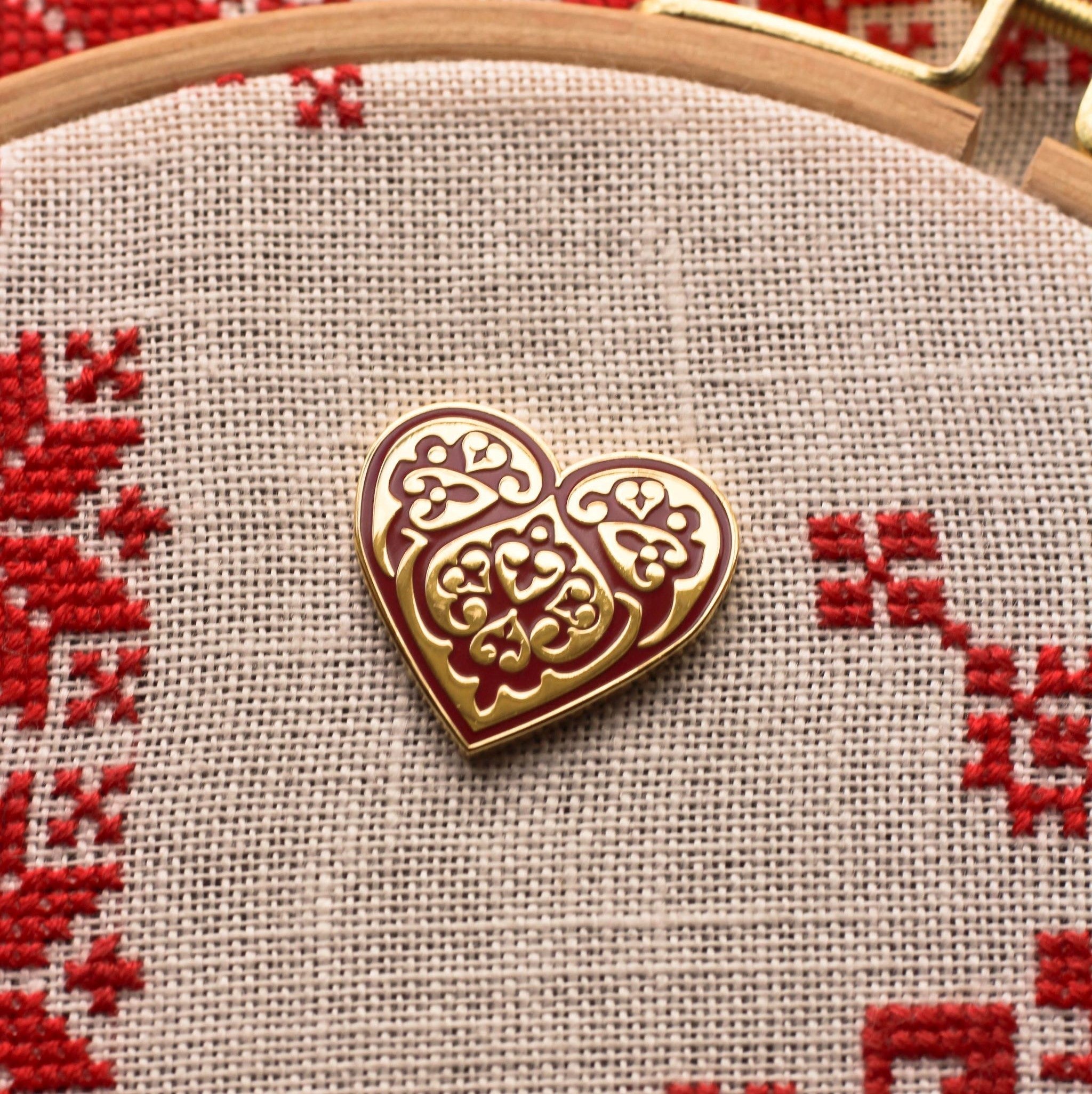 Needleminder: Byzantine Rose