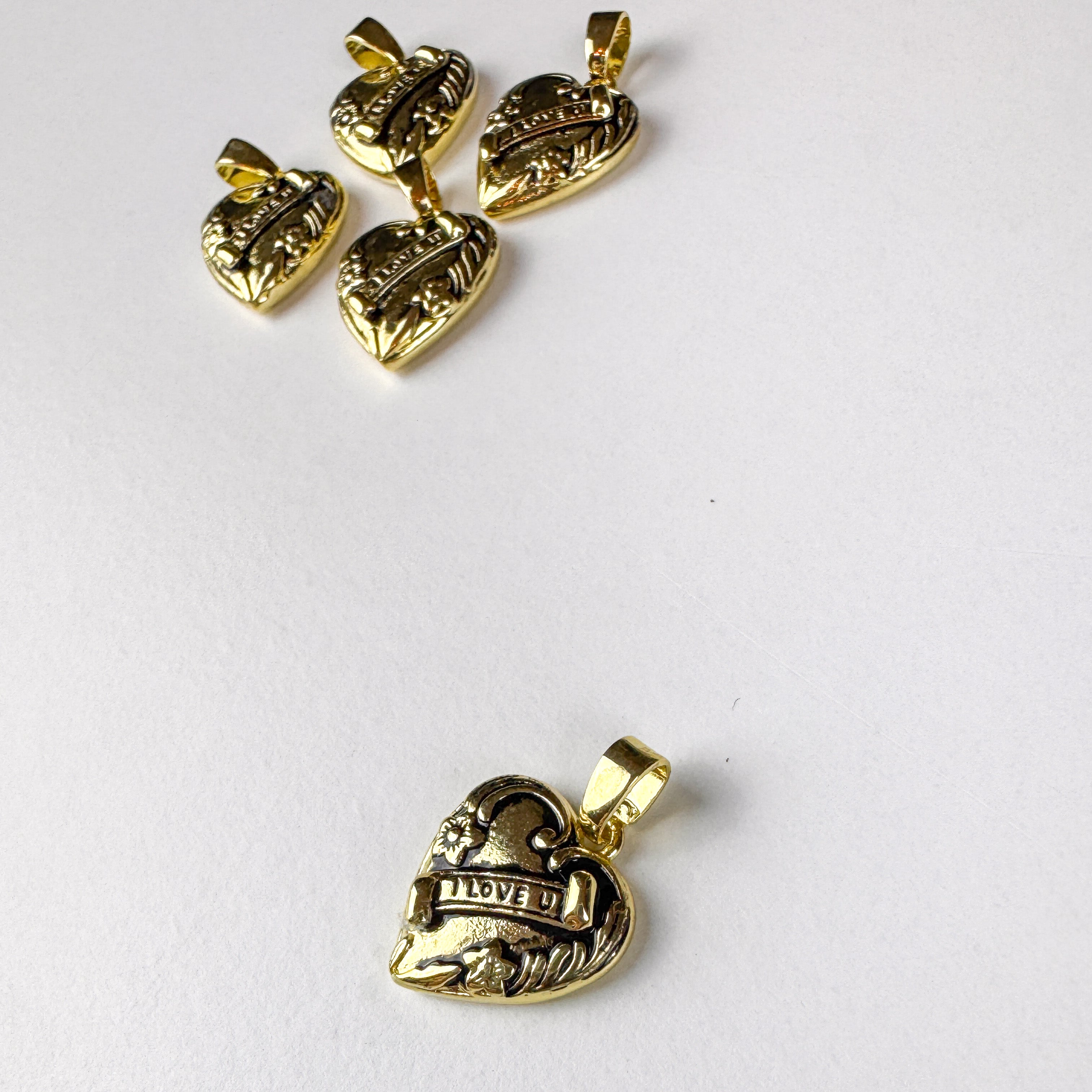 Journal Charms: Antique Heart
