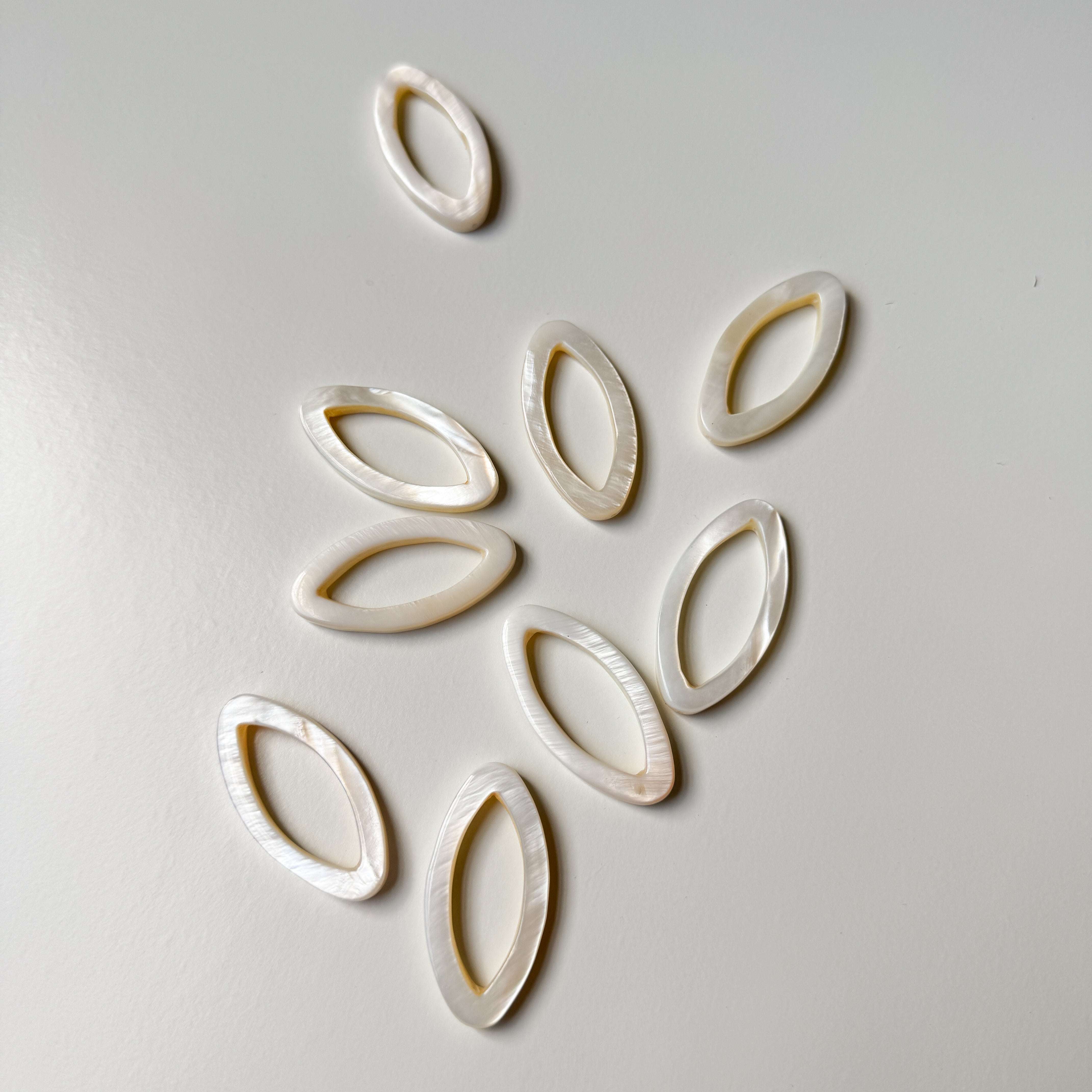 Journal Charms: Pearl Diamonds